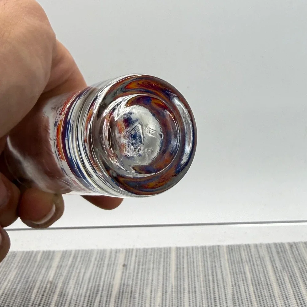 Cancun Shot‎ Glass Club Mexico Souvenir Tall Shooter Glass Multi Color Graphic